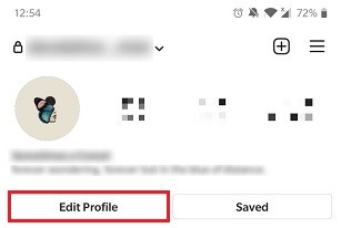 Cómo evitar que los usuarios te encuentren Editar perfil de Instagram