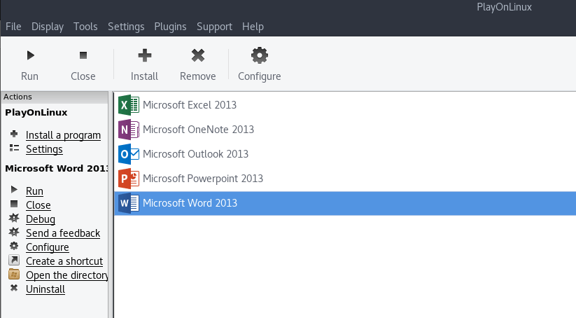 microsoft-office-play-on-linux-instalado