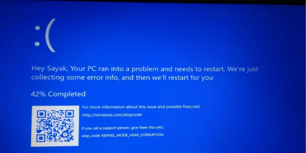 Featured Img Of Blue Screen Of Death Error