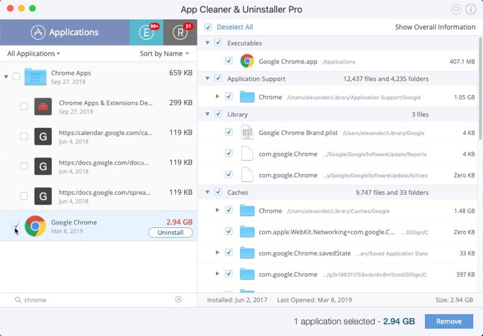 desinstalar-mac-app-completamente-app-cleaner-check-box-select