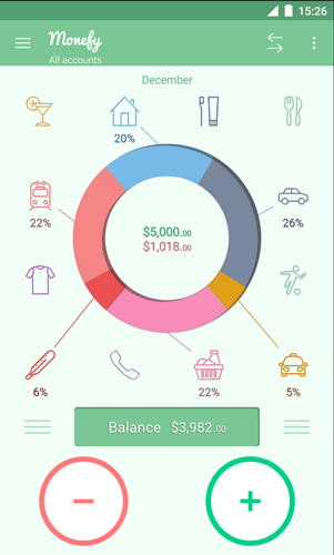mejores-gastos-tracker-apps-android-monefy