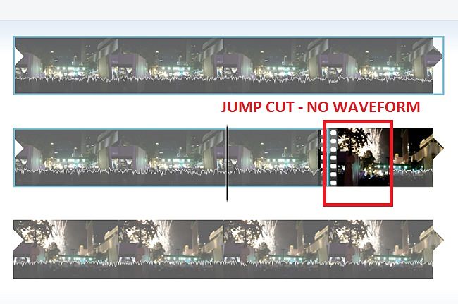 Windows Movie Maker-Eliminar cortes de salto