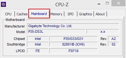 placa base-modelo-cpuz