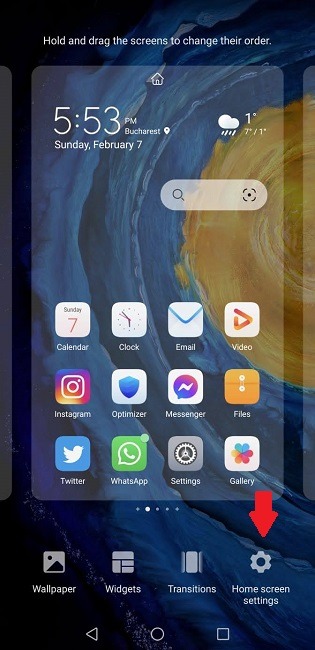 Cómo cambiar el tamaño del icono de la aplicación Configuración de la pantalla de inicio de Samsung