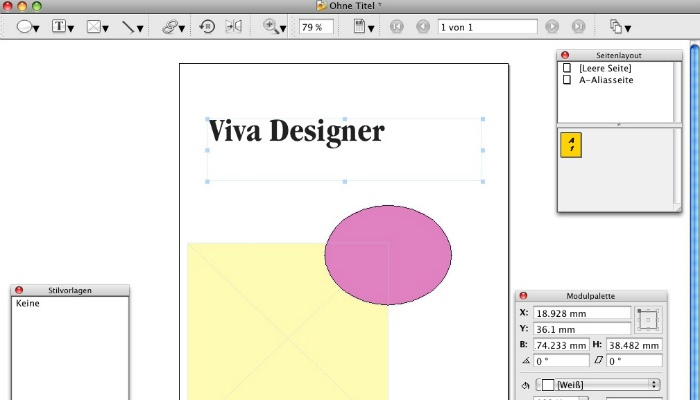 Maquetación de Adobe InDesign Alternativa Vivadesigner