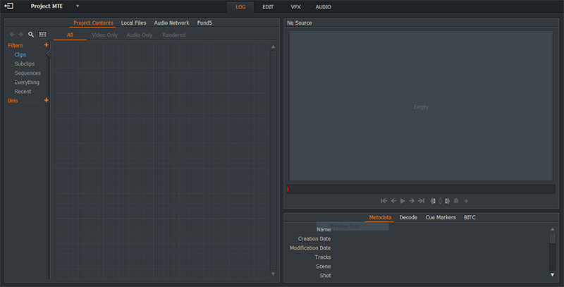 Edición de video Linux Lightworks