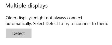 Problemas de monitores duales Windows detecta varias pantallas