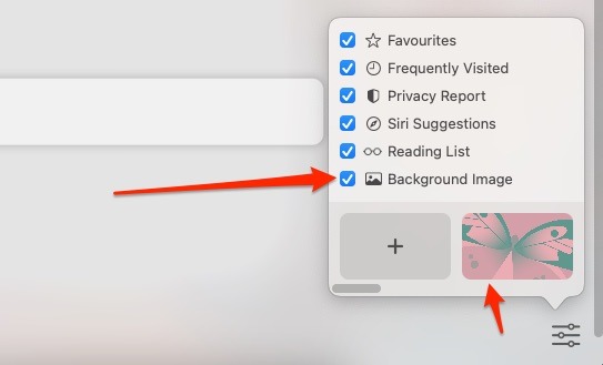 Mac Cambiar la configuración de la imagen de fondo