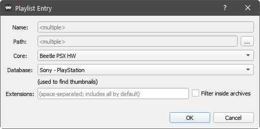 Retroarch no funciona detalles de entrada