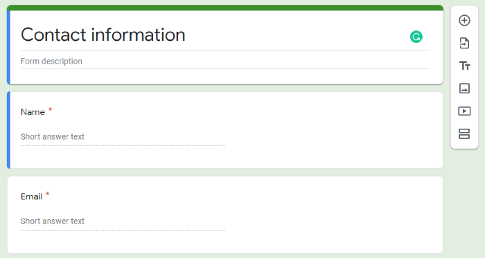 Encuestas gratuitas Formularios de Google