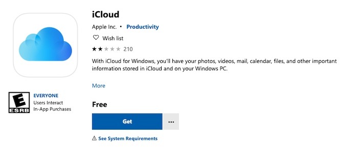 Más información sobre Apple Icloud Windows Instalar Microsoft Store