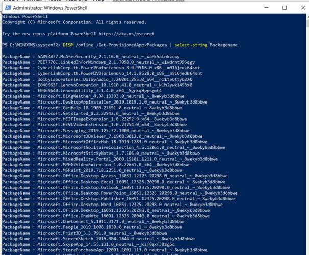 Quitar Bloatware Windows Lista de Bloatware Powershell