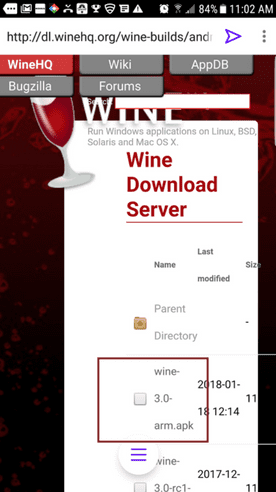 vino-android-descargar-botón