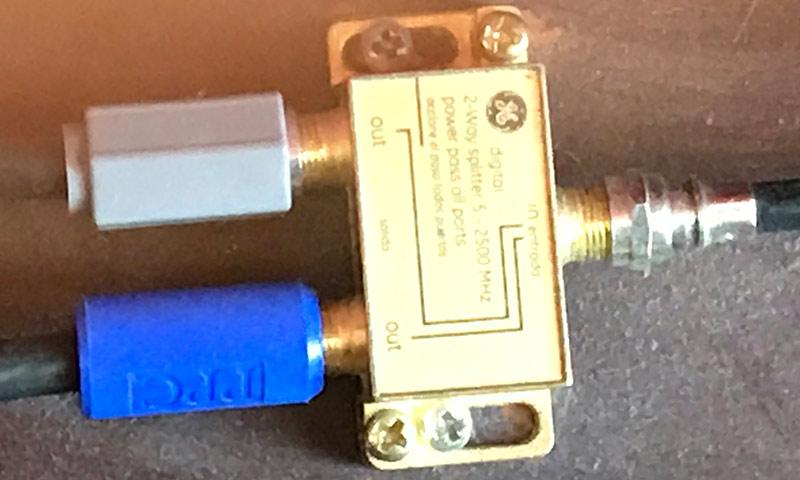 Divisor de Señal para Cables Coaxiales OTA de Antennae