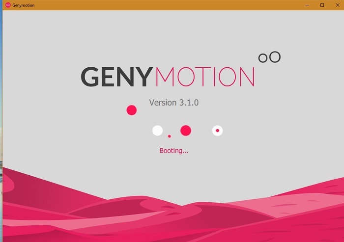 Arranque de Genymotion Win10 1