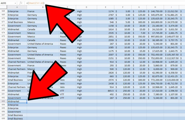 Enlace Hojas de cálculo de datos Hojas de cálculo de Google Columna de extracción