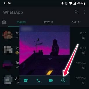 Cómo enviar mensajes que desaparecen Android Whatsapp Información de contacto