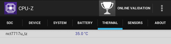 Android-sistema-cpuz-térmico