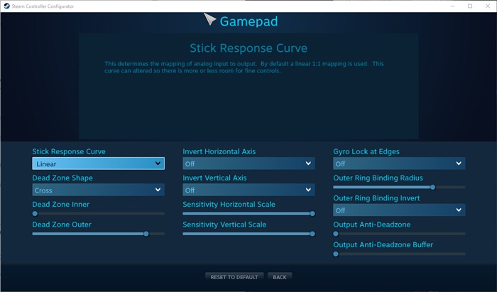 Calibrar controlador Configuración adicional de Windows 10