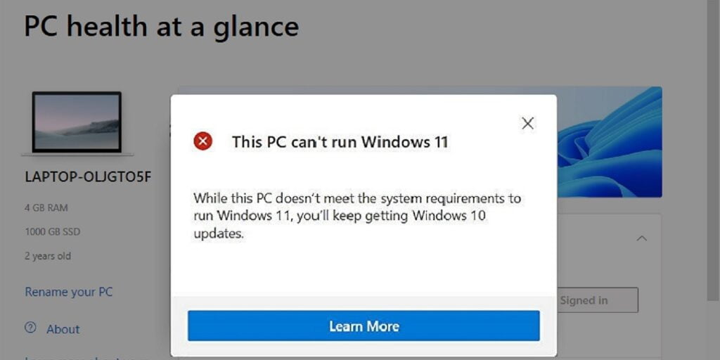 Installing Windows 11 On Unsupported Pcs Featured