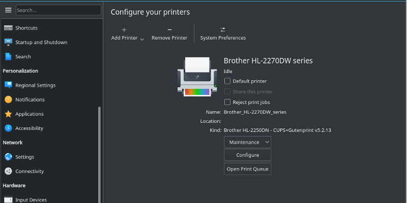 Configure Your Printer On Linux