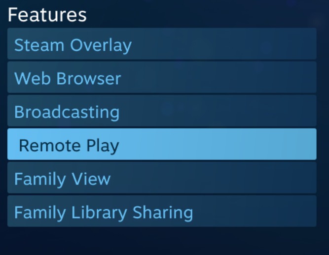 Cómo configurar la configuración de reproducción remota local de Steam Link 1