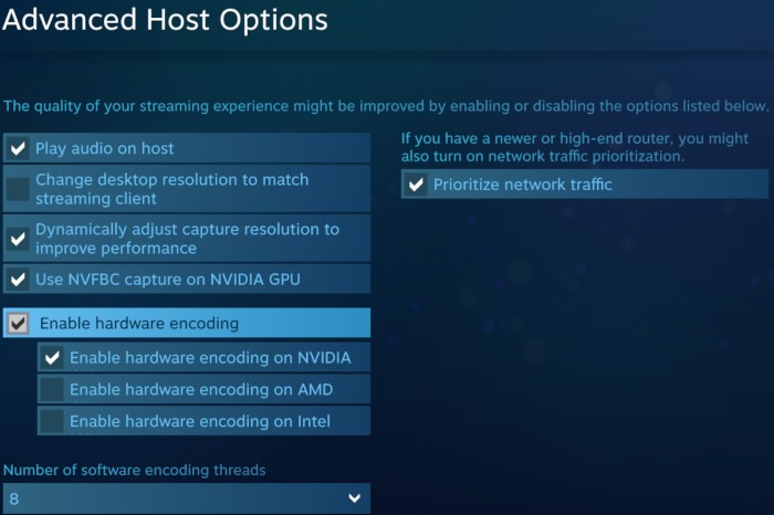 Cómo configurar la configuración de reproducción remota local de Steam Link 3