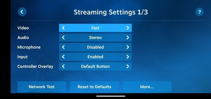 Cómo configurar la configuración de reproducción remota del cliente Steam Link 3