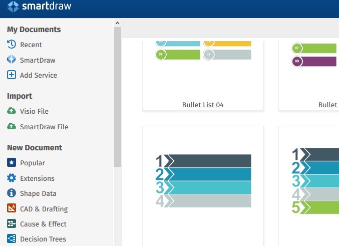 Interfaz Smartdraw