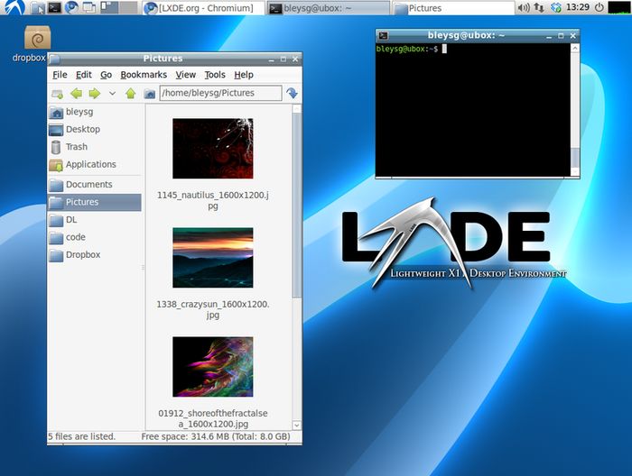 Velocidad de Linux Lxde