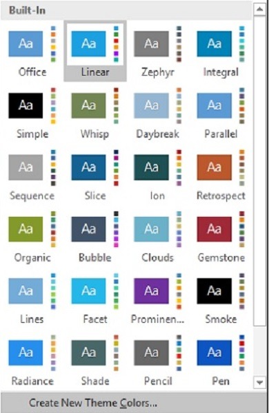 ¿Qué son los colores de Microsoft Visio?