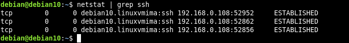 NetstatGrep Ssh