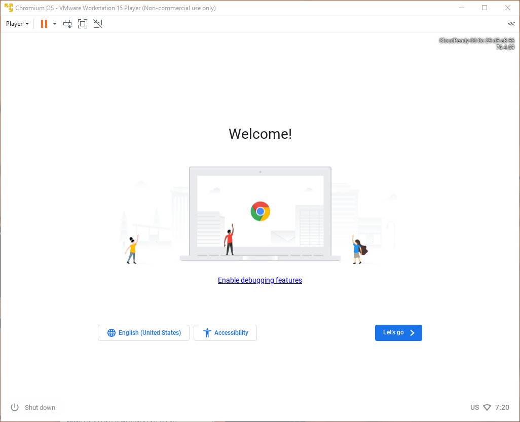 Cómo instalar la pantalla de introducción de Chrome OS Windows 10