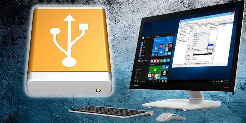 Cómo particionar un disco duro externo en Windows 10