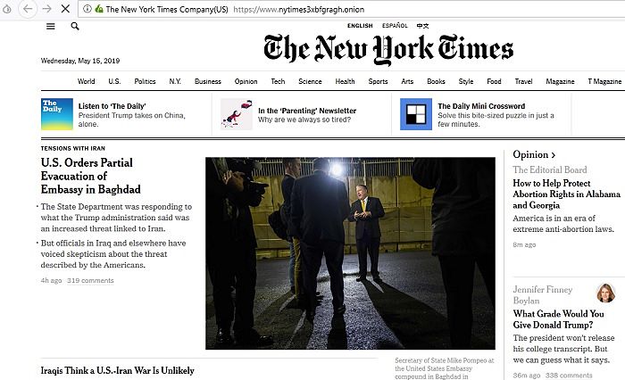 New York Times Optar