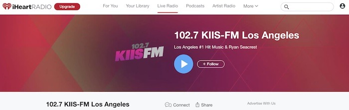 Estaciones de radio web útiles Kiis Fm