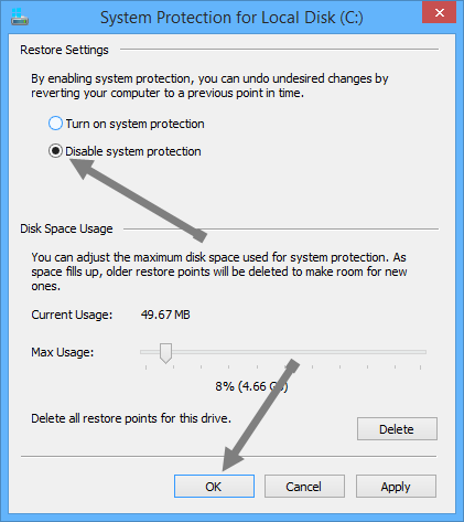 configurar-sistema-restaurar-apagar-sistema-restaurar