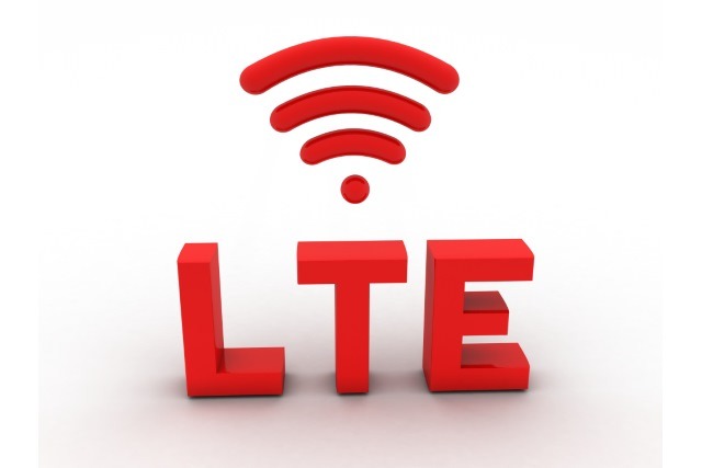 Logotipo de LTE versus 4g LTE