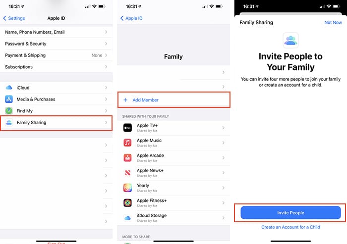 Comparte los pasos de Apple Music para invitar a alguien