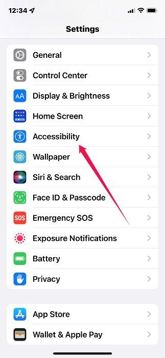 Mantenga la pantalla encendida cuando la mire Accesibilidad de Iphone