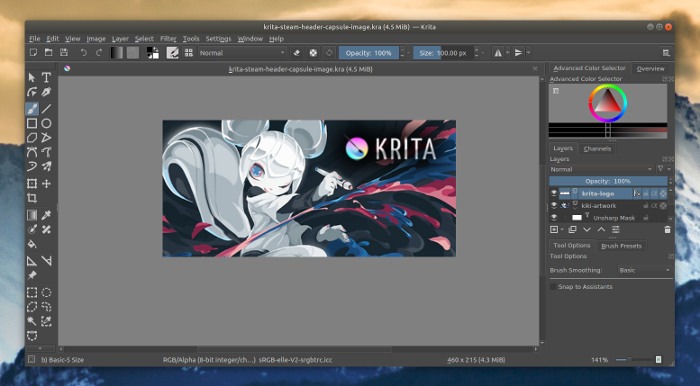 mejor-software-de-fuente-abierta-2019-krita