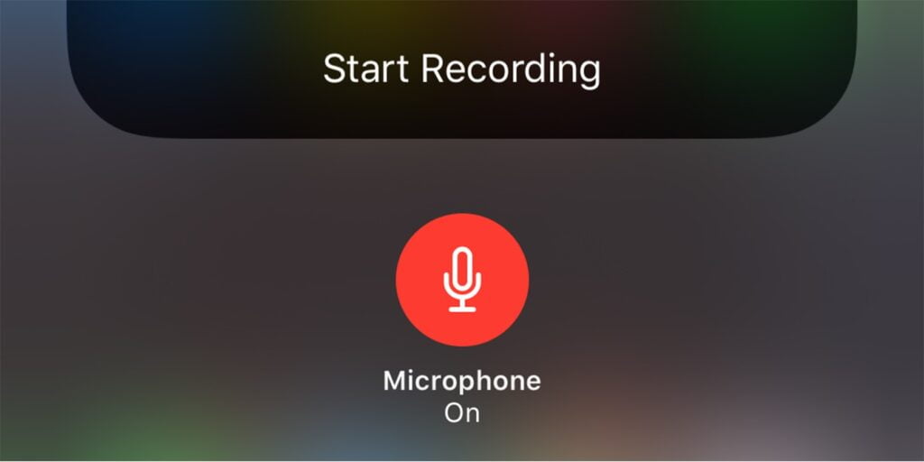 Screen Recording External Mic Ios Cover
