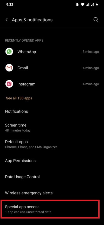 Permisos de aplicación de emisión de notificaciones de Android