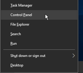 Panel de control de escritura a mano de Windows 10