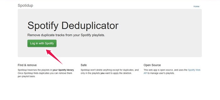 Eliminar duplicados de la lista de reproducción de Spotify Mehre Login Spotify