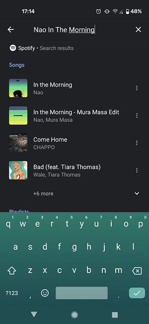 Cómo configurar la alarma de Spotify Google Seleccionar canción Spotify