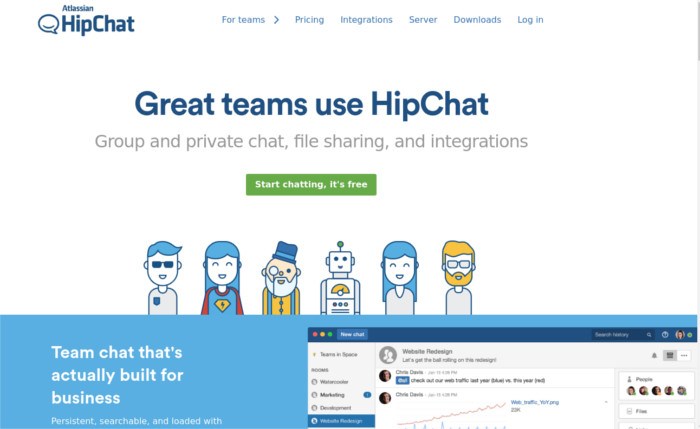 slack-alternative-hipchat