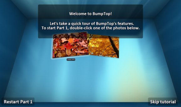 Bumptop-tutorial