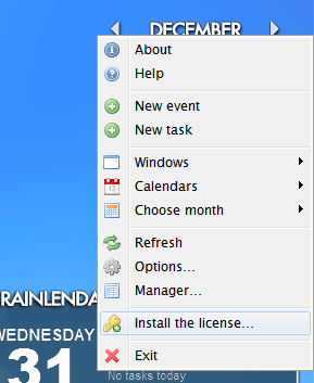 Rainlendar-instalar-licencia