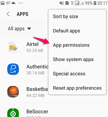 permisos-de-ubicación-de-android-aplicación-permisos